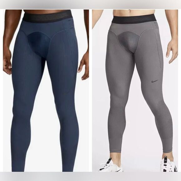 Lot of 2: Nike A.P.S. Dri-FIT ADV Running Tights Iron - Picture 1 of 4